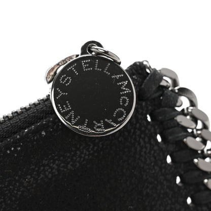 Stella McCartney Shaggy Deer Falabella Zip Pouch Black 8 of 8