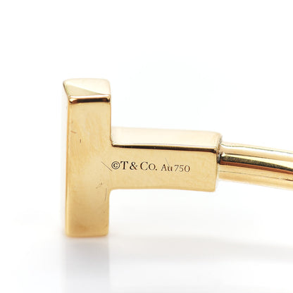 Tiffany 18K Yellow Gold T Wire Bracelet 3 of 4
