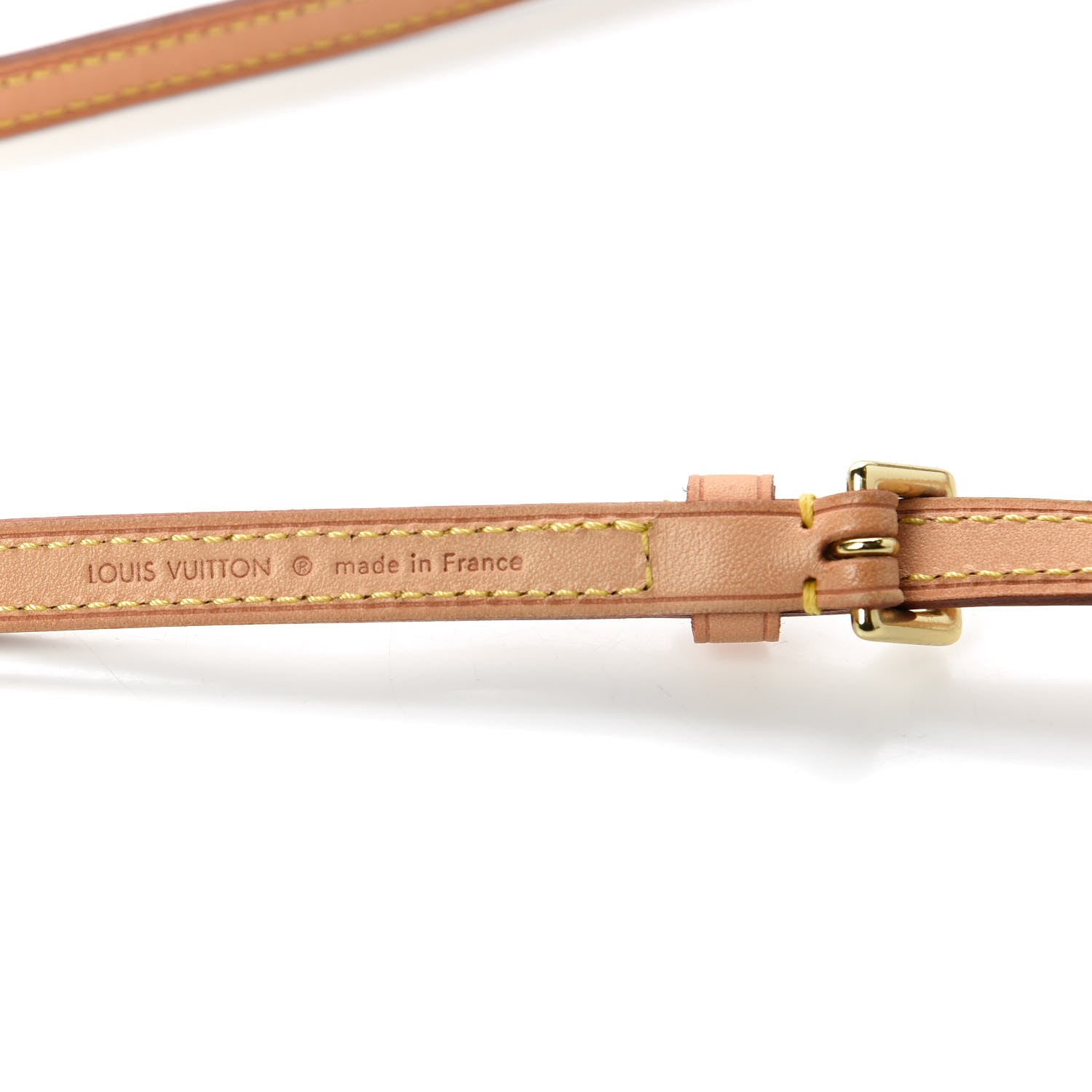 Louis Vuitton Vachetta 16mm Adjustable Shoulder Strap 4 of 4