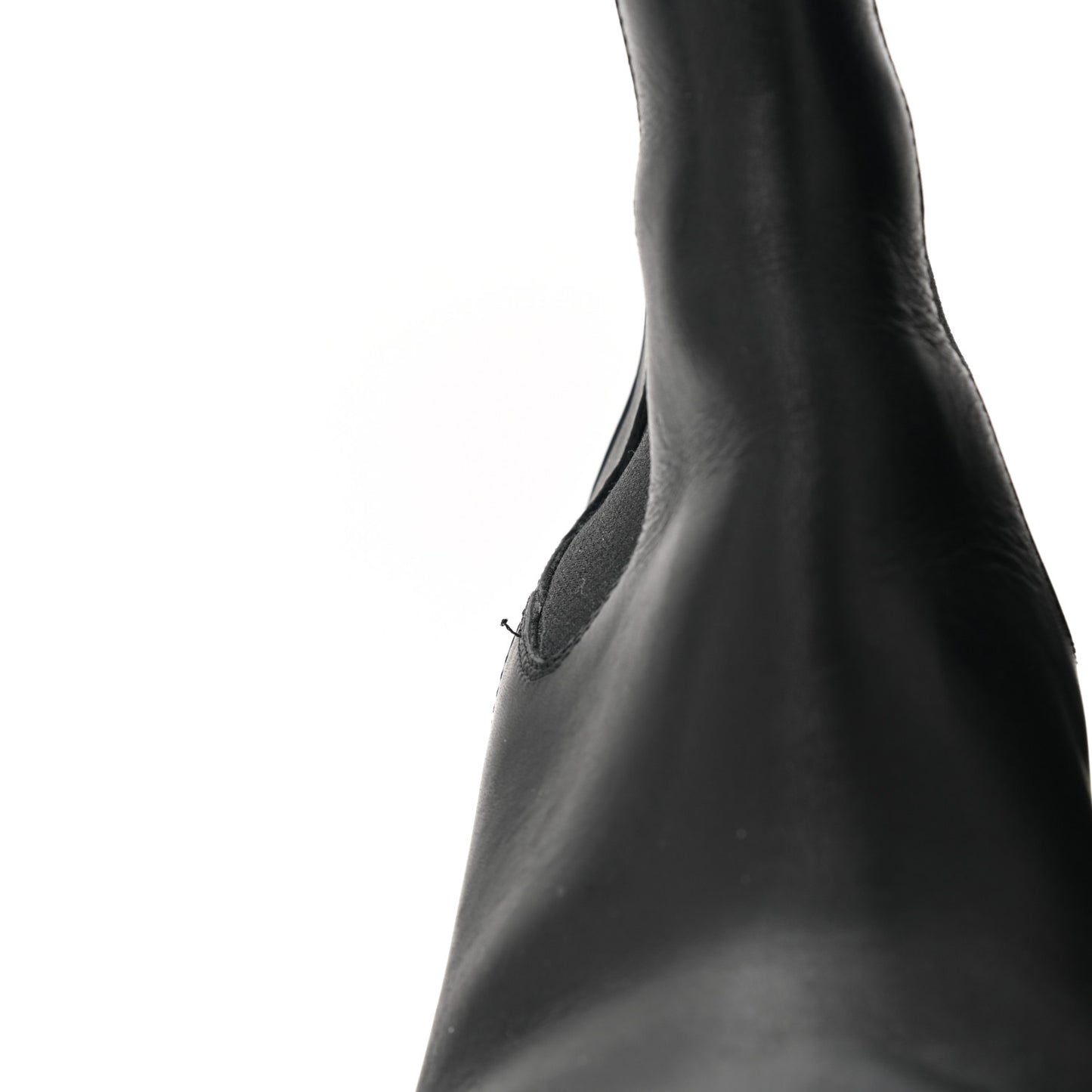 Calfskin The Flash Chelsea Boots 39 Black Grass
