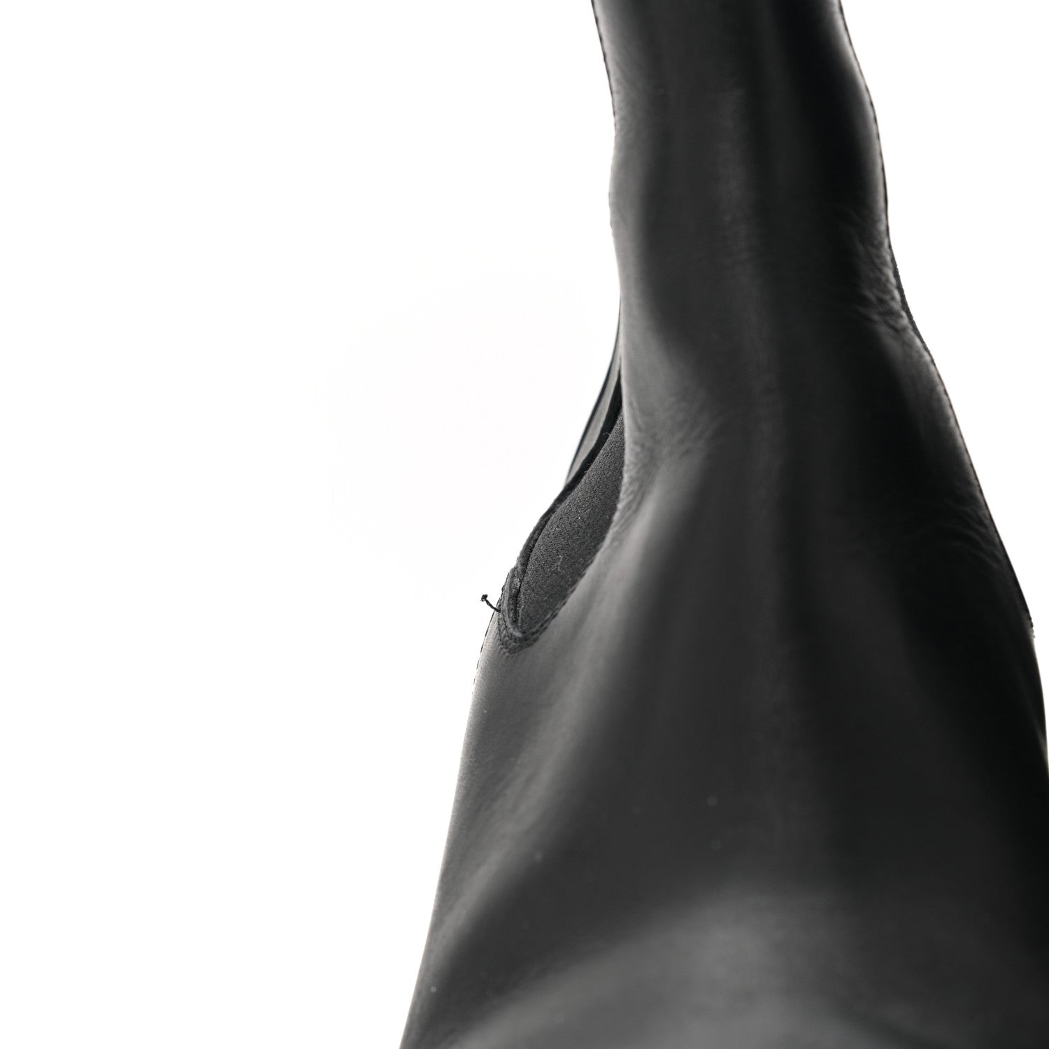 Bottega Veneta Calfskin The Flash Chelsea Boots 39 Black Grass 9 of 10