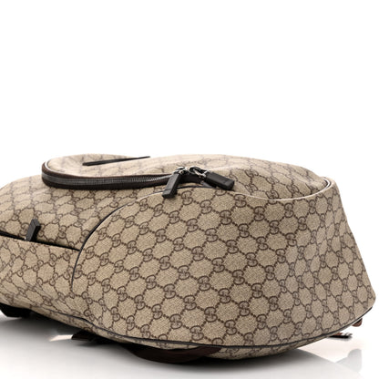 Gucci GG Plus Monogram Interlocking G Medium Backpack Dark Brown 9 of 12