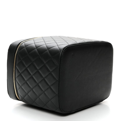 Chanel Caviar Quilted Large Vanity Pouch Black 4 of 8