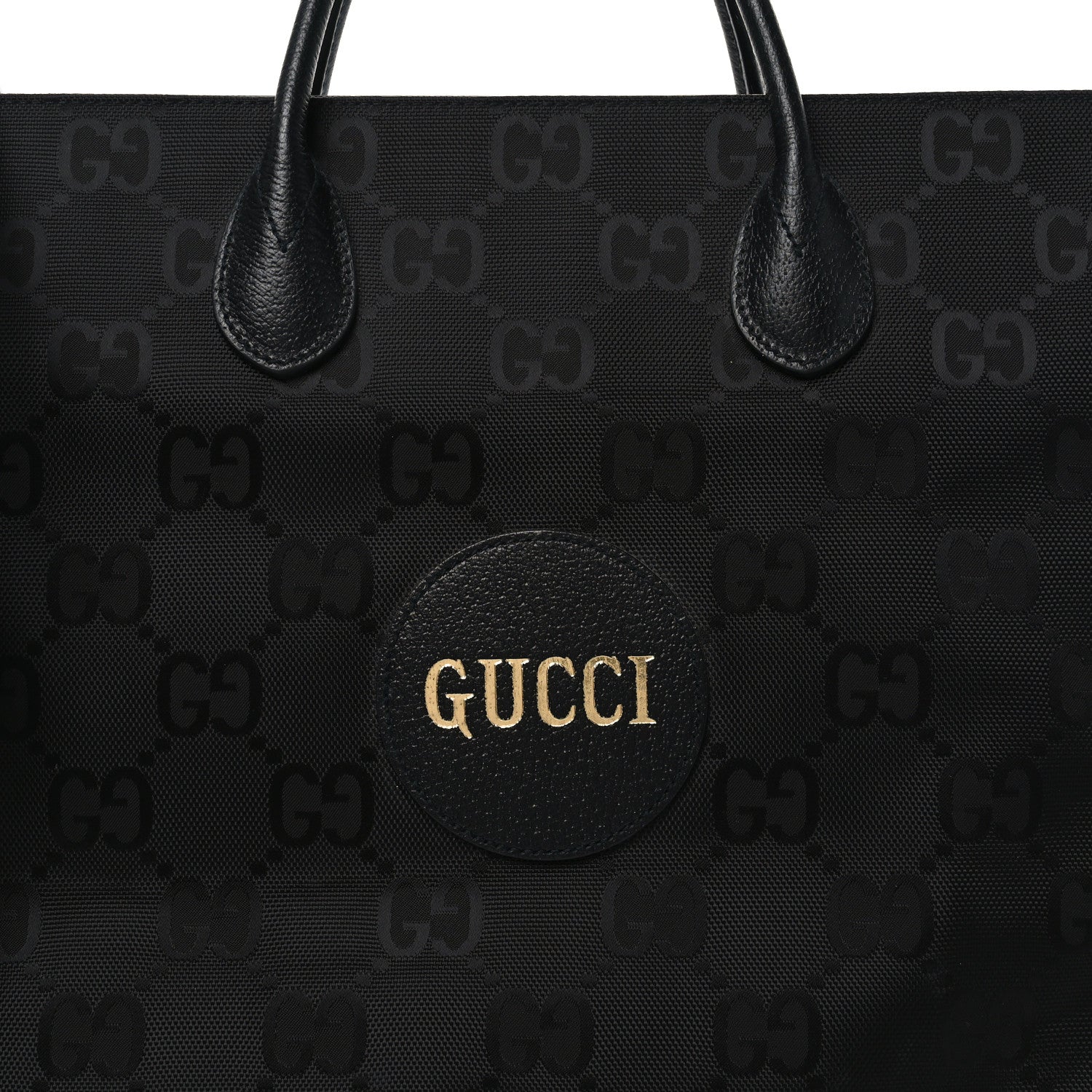 Gucci Econyl Nylon Monogram Large Off The Grid Tote Bag Black 8 of 11