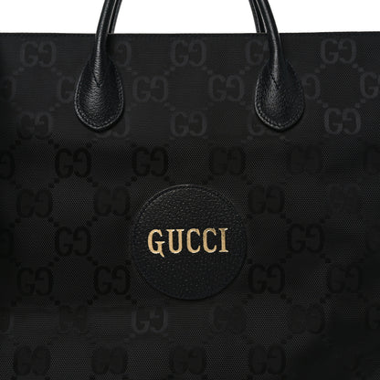 Gucci Econyl Nylon Monogram Large Off The Grid Tote Bag Black 8 of 11