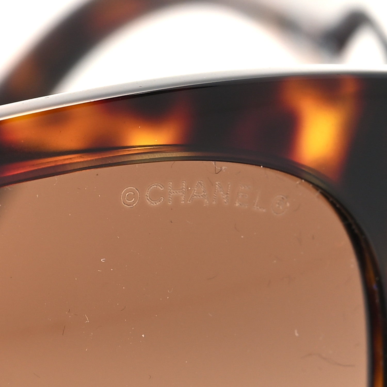 Chanel Acetate Runway Square Sunglasses 5380 Dark Tortoise 7 of 8