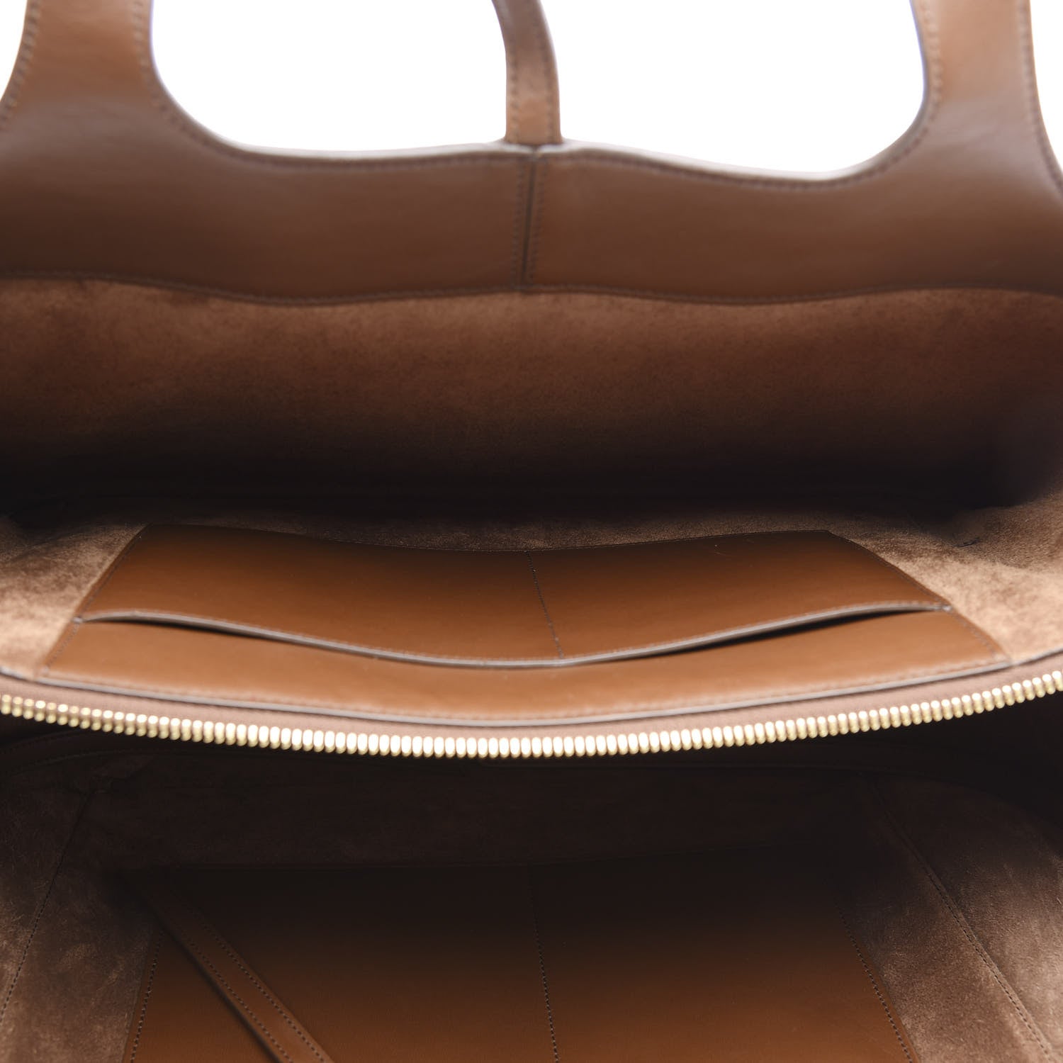 Celine Smooth Calfskin Medium Tri-Fold Bag Havana 4 of 10