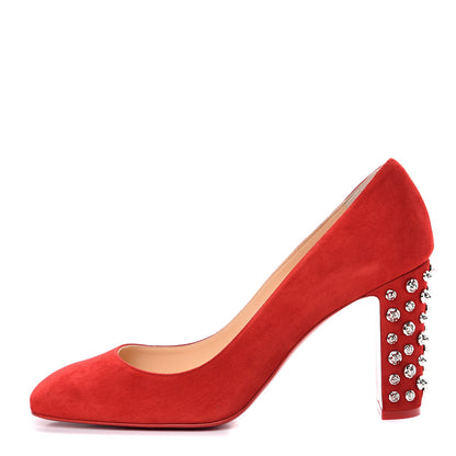 Christian Louboutin Veau Velours Donna Stud Spikes 85 Pumps 42 Loubi 1 of 10
