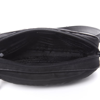 Prada Tessuto Nylon Saffiano Belt Bag Black 5 of 7