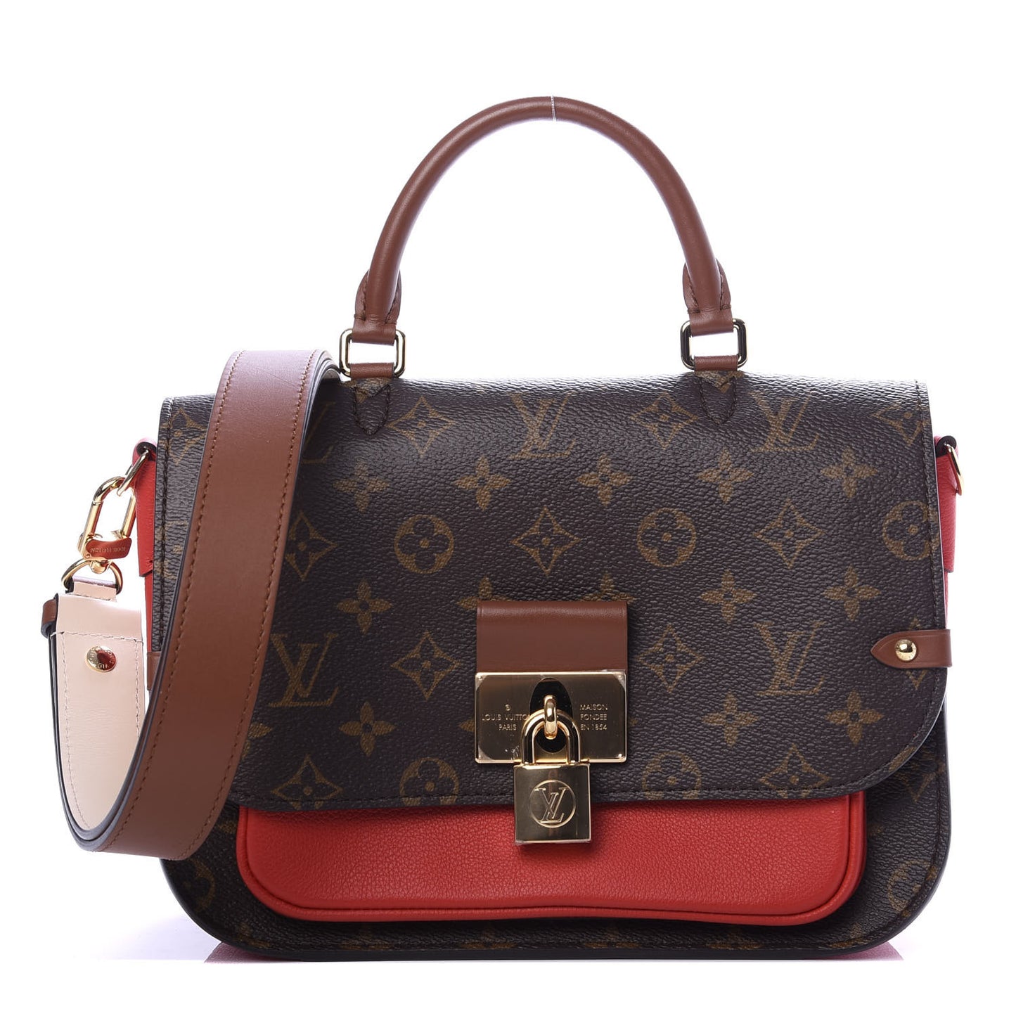 Monogram Vaugirard Coquelicot