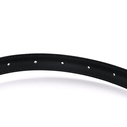 Louis Vuitton Calfskin 20mm Adjustable Shoulder Strap Black 5 of 5