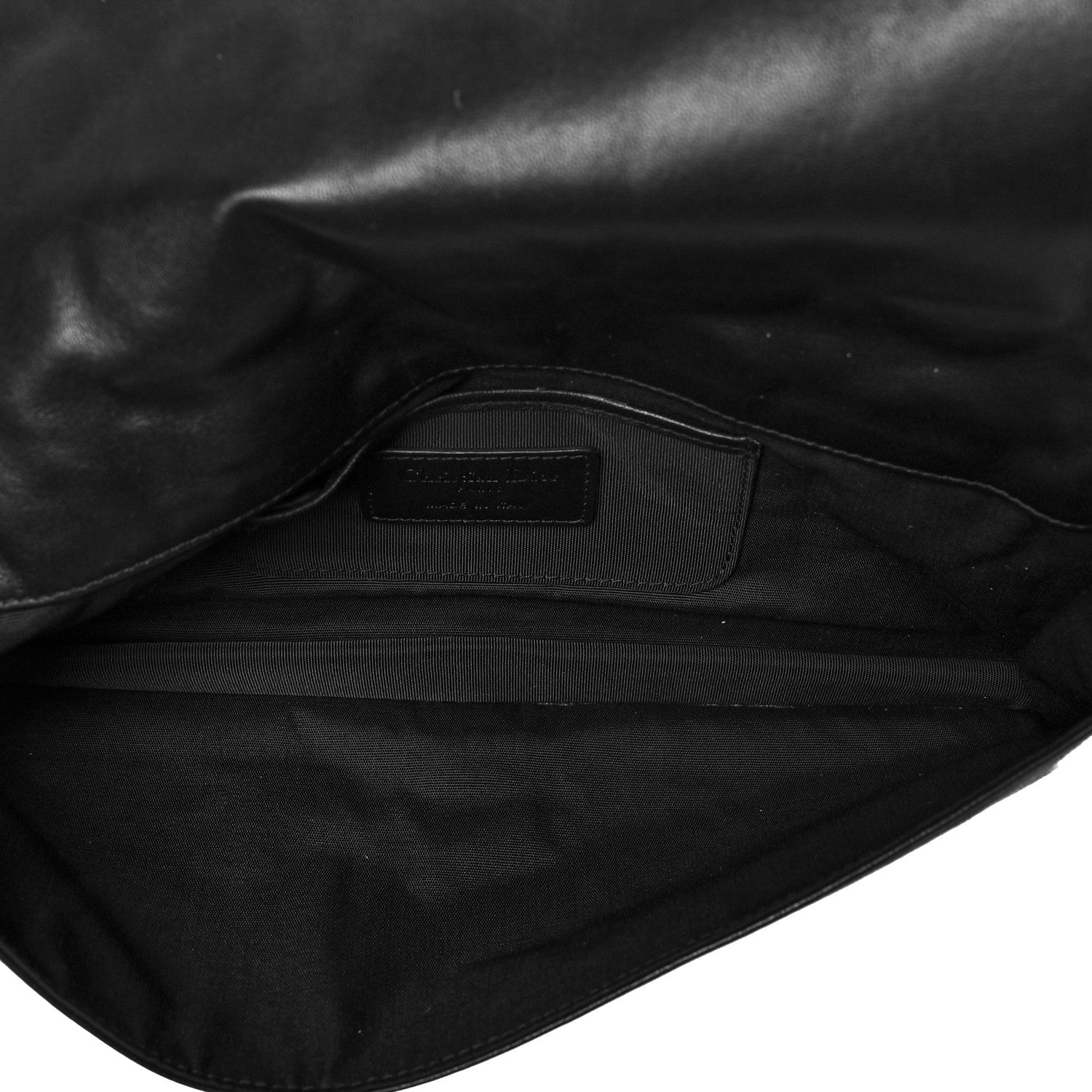 Christian Dior Lambskin Cannage Lady Dior Convertible Clutch Black 6 of 14