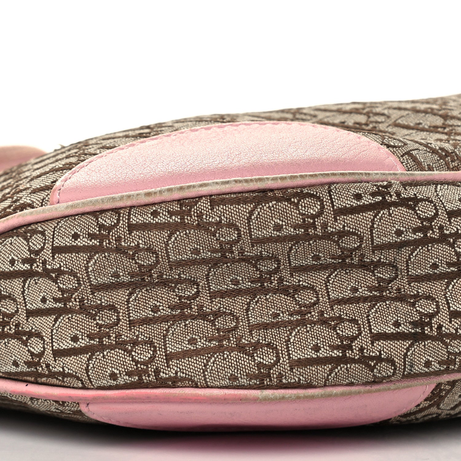 Christian Dior Monogram Hobo Pink 9 of 10