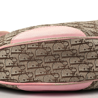 Christian Dior Monogram Hobo Pink 9 of 10