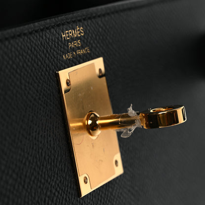Hermes Epsom Kelly Sellier 28 Black 12 of 14