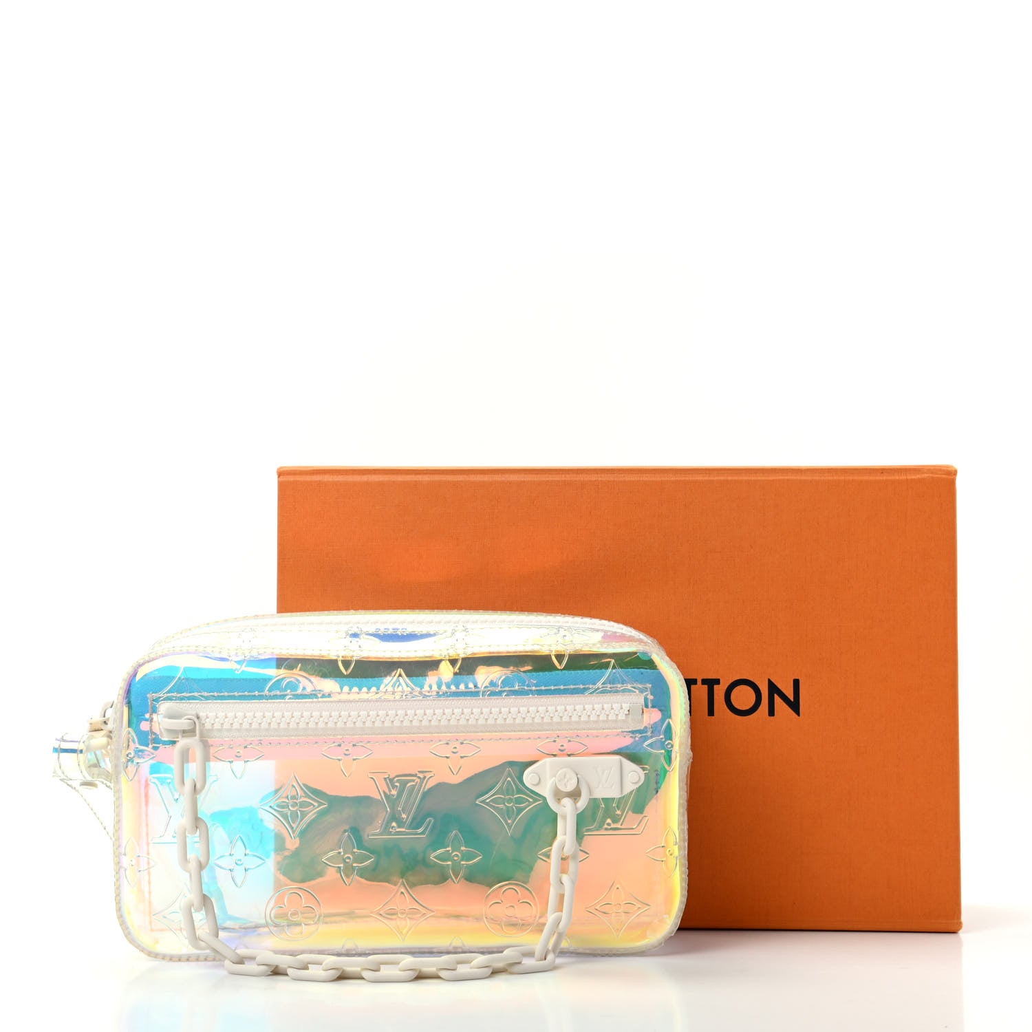 Louis Vuitton PVC Monogram Pochette Volga Iridescent Prism 6 of 6