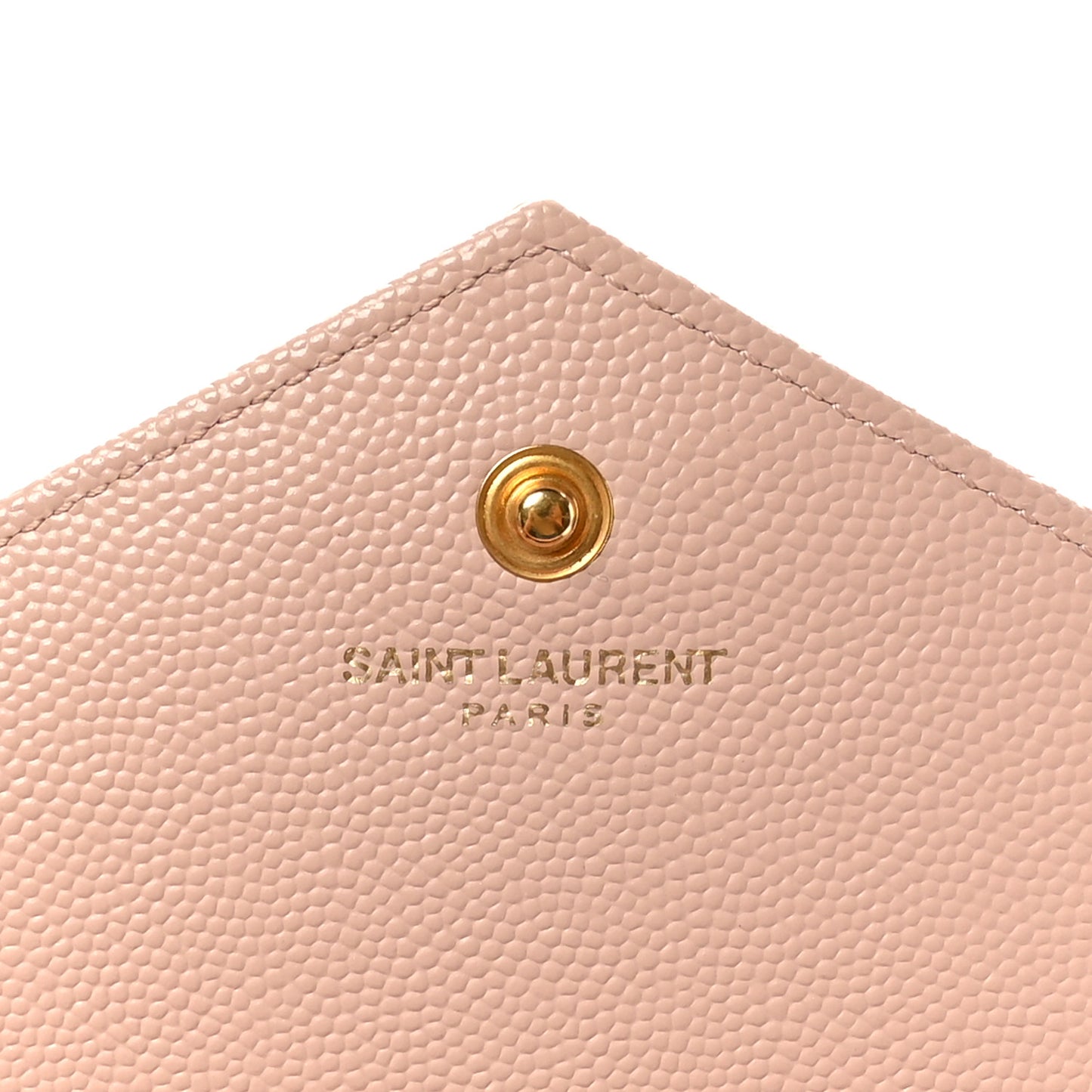 Grain De Poudre Matelasse Chevron Monogram Chain Wallet Pale Pink