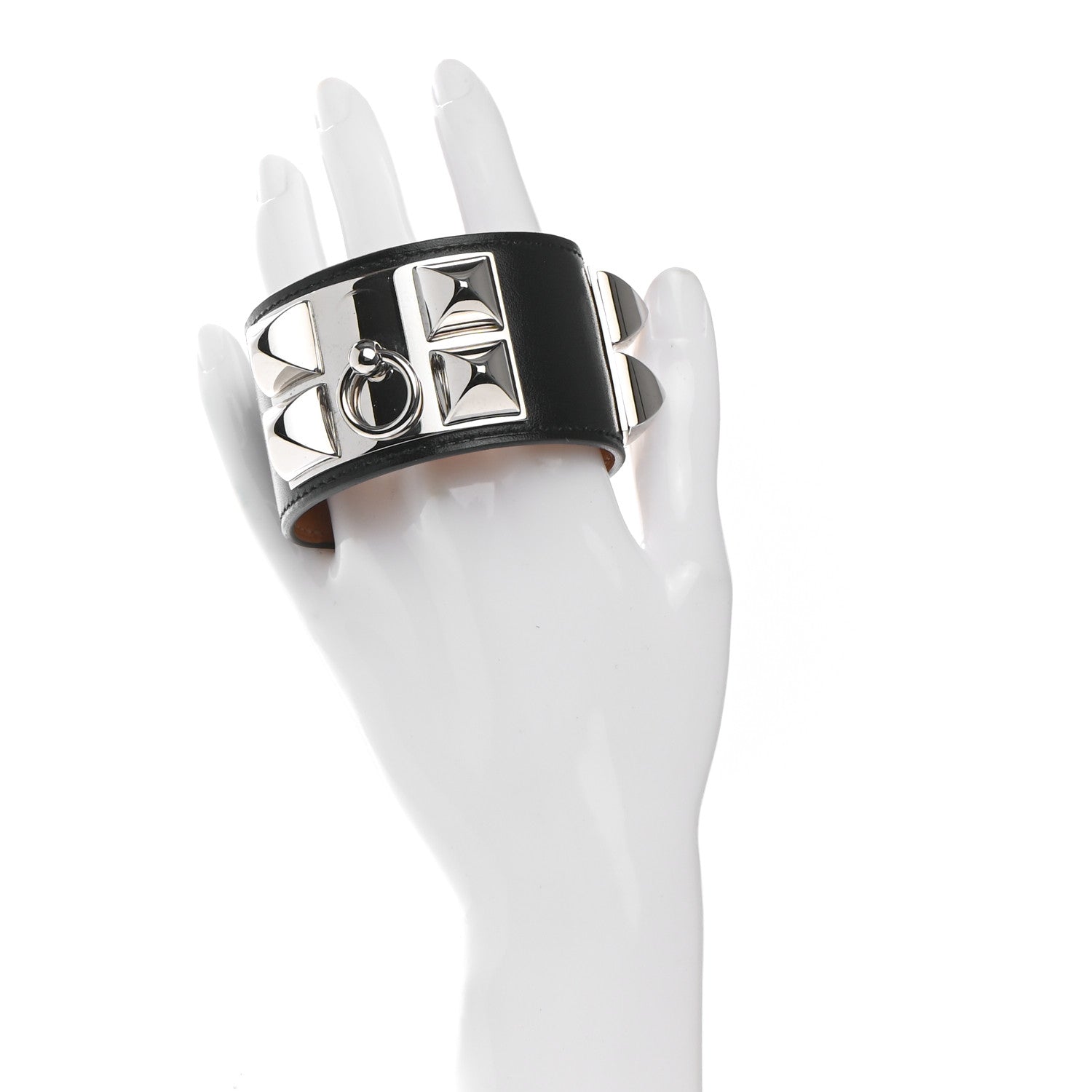 Hermes Box Collier de Chien CDC Bracelet Small Black 2 of 5