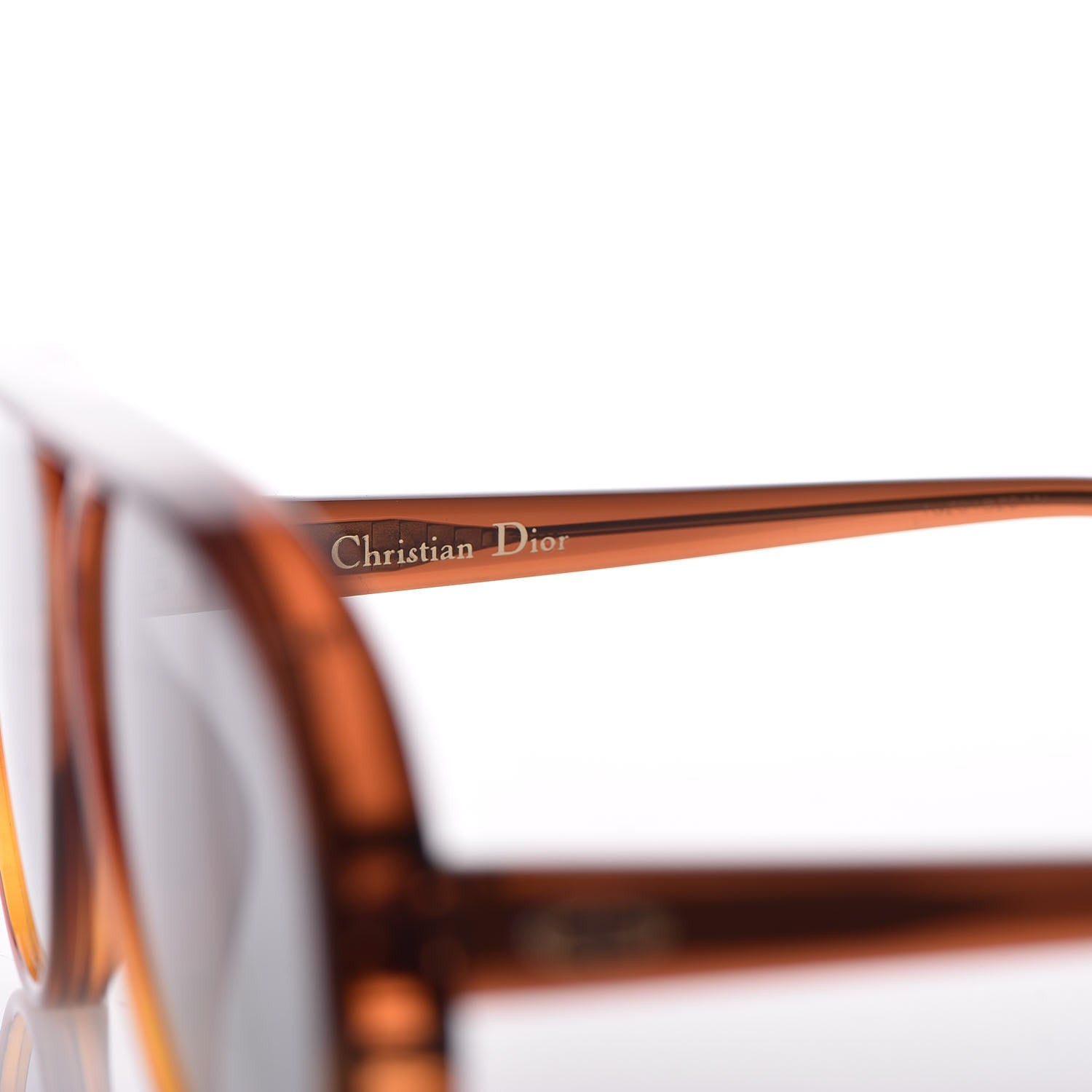 Christian Dior Acetate Lia Sunglasses Brown 5 of 10