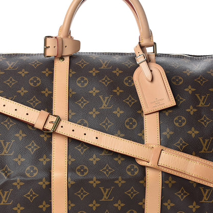 Louis Vuitton Monogram Keepall Bandouliere 60 9 of 11