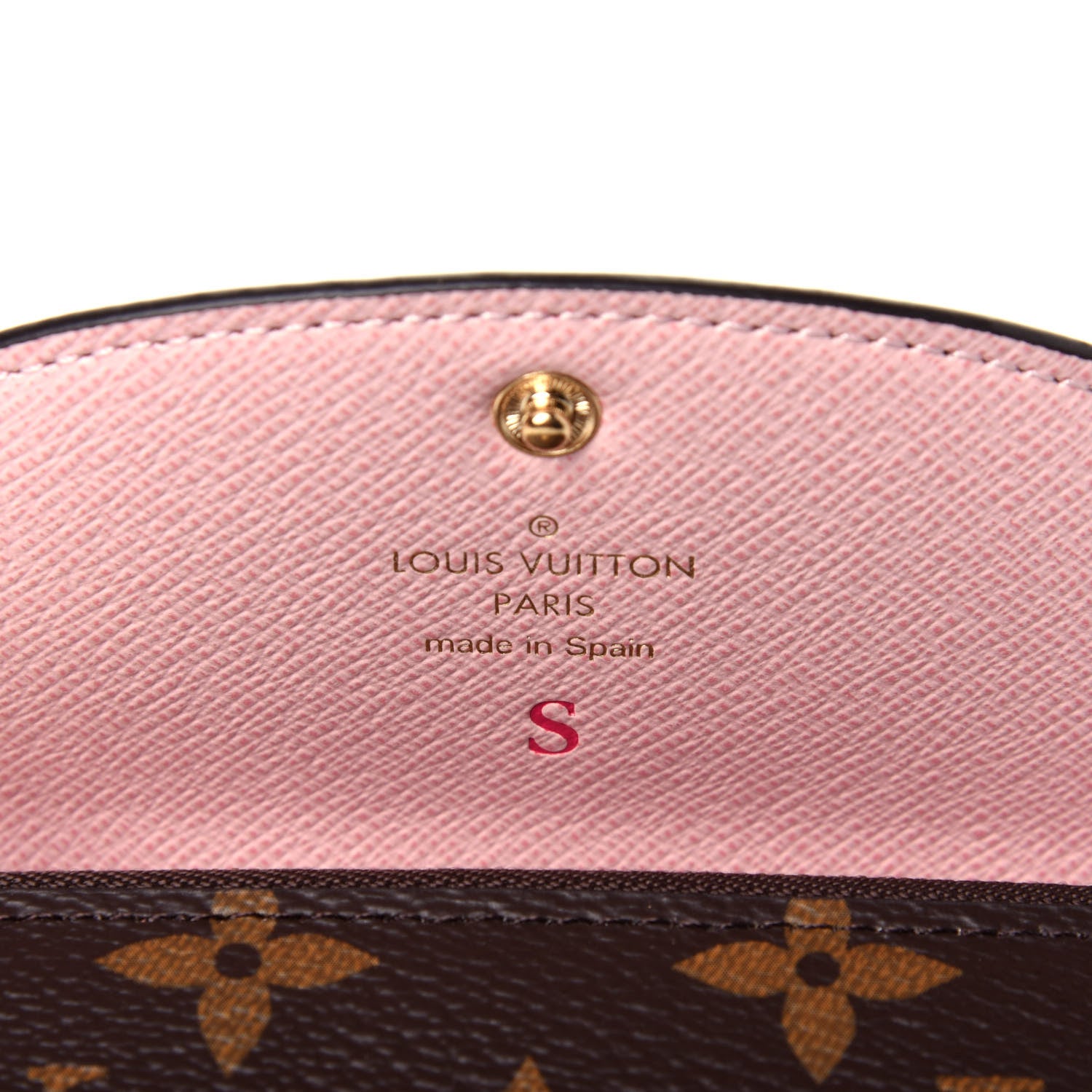 Louis Vuitton Monogram Rosalie Coin Purse Rose Ballerine 8 of 9