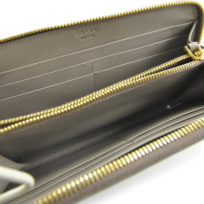 Prada Saffiano Zip Around Wallet Argilla 5 of 7