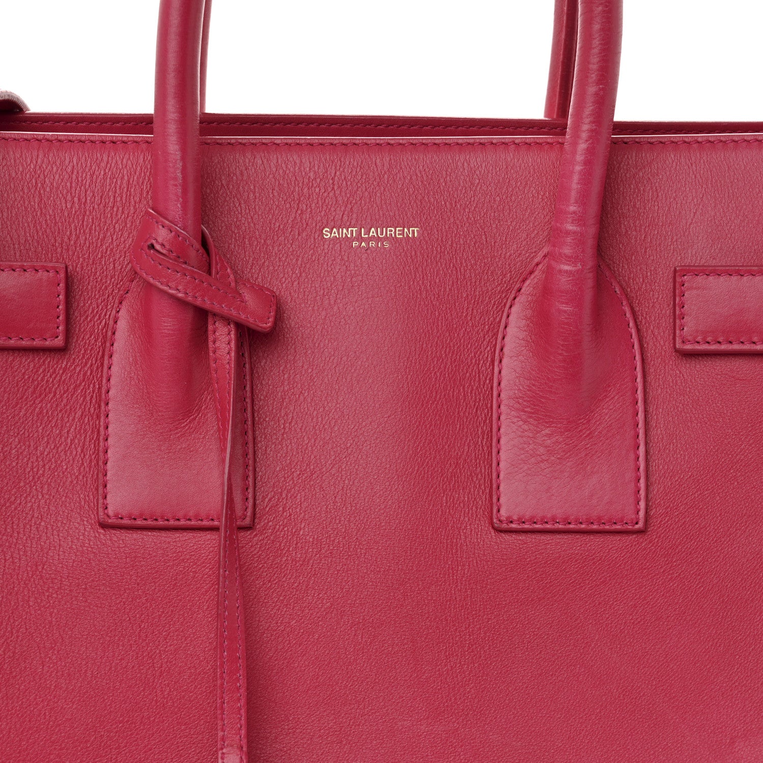 Saint Laurent Calfskin Small Sac De Jour Lipstick Pink 8 of 13