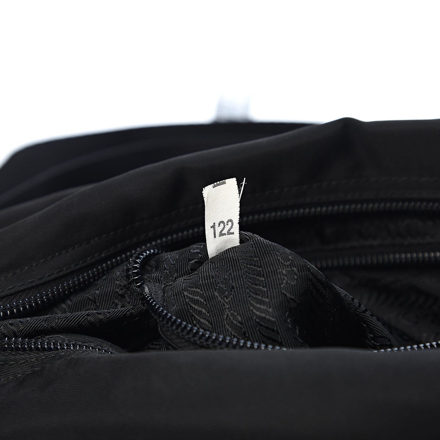 Nylon Vela Sport Messenger Bag Black