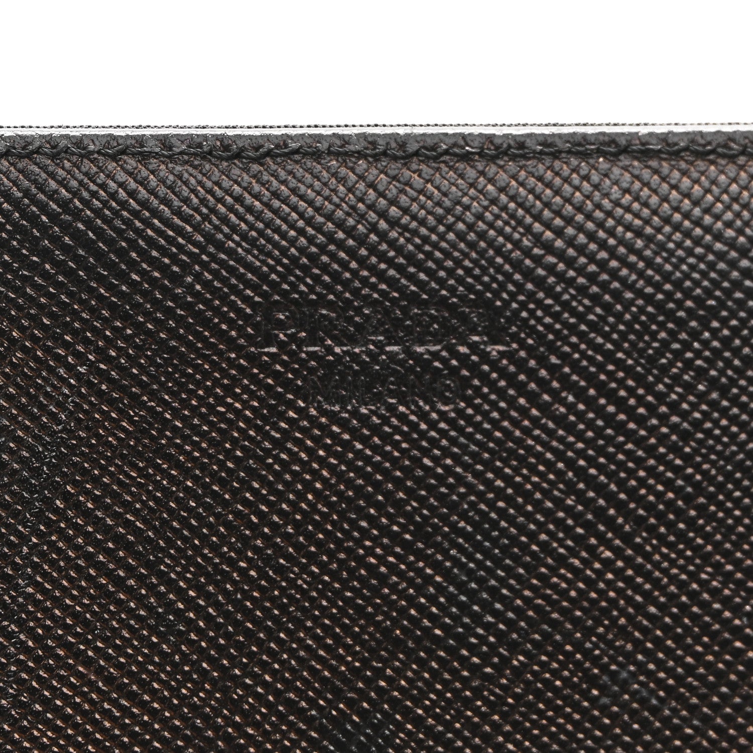 Prada Tessuto Nylon Continental Flap Wallet Black 6 of 10
