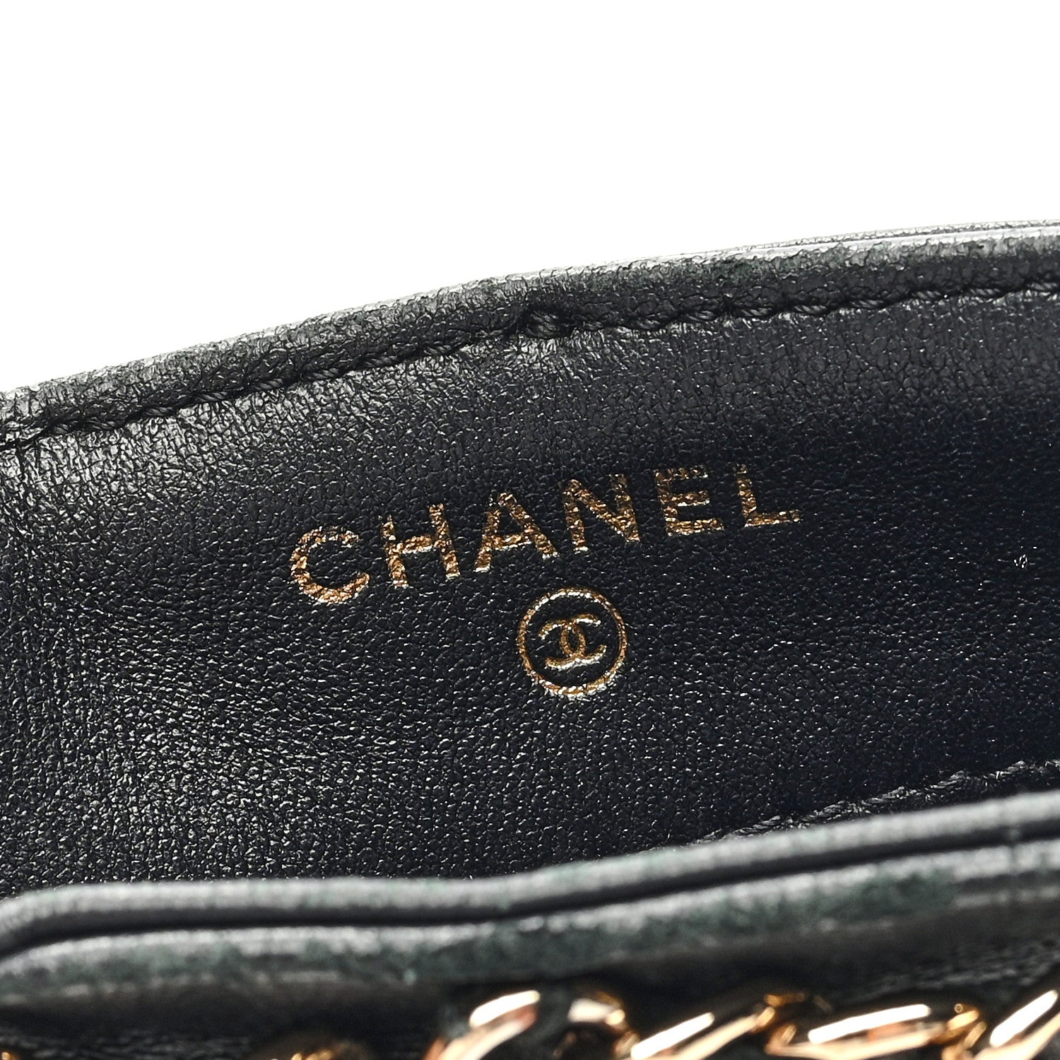 Chanel Lambskin Tech Me Out Clutch With Chain Black 6 of 10