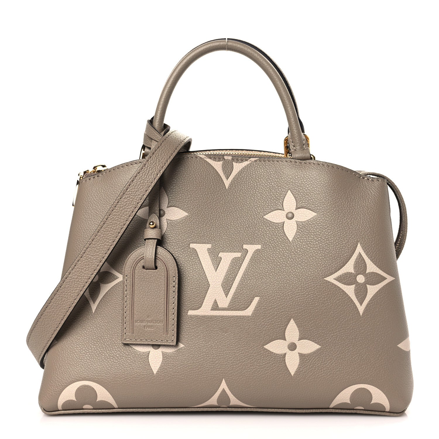Louis Vuitton Empreinte Monogram Giant Petit Palais Tourterelle Creme 1 of 8