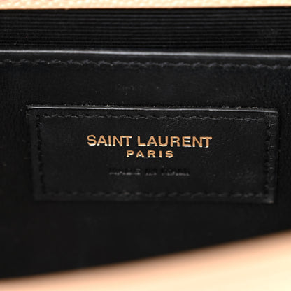 Saint Laurent Grain De Poudre Small Monogram Kate Satchel Nude Powder 6 of 11