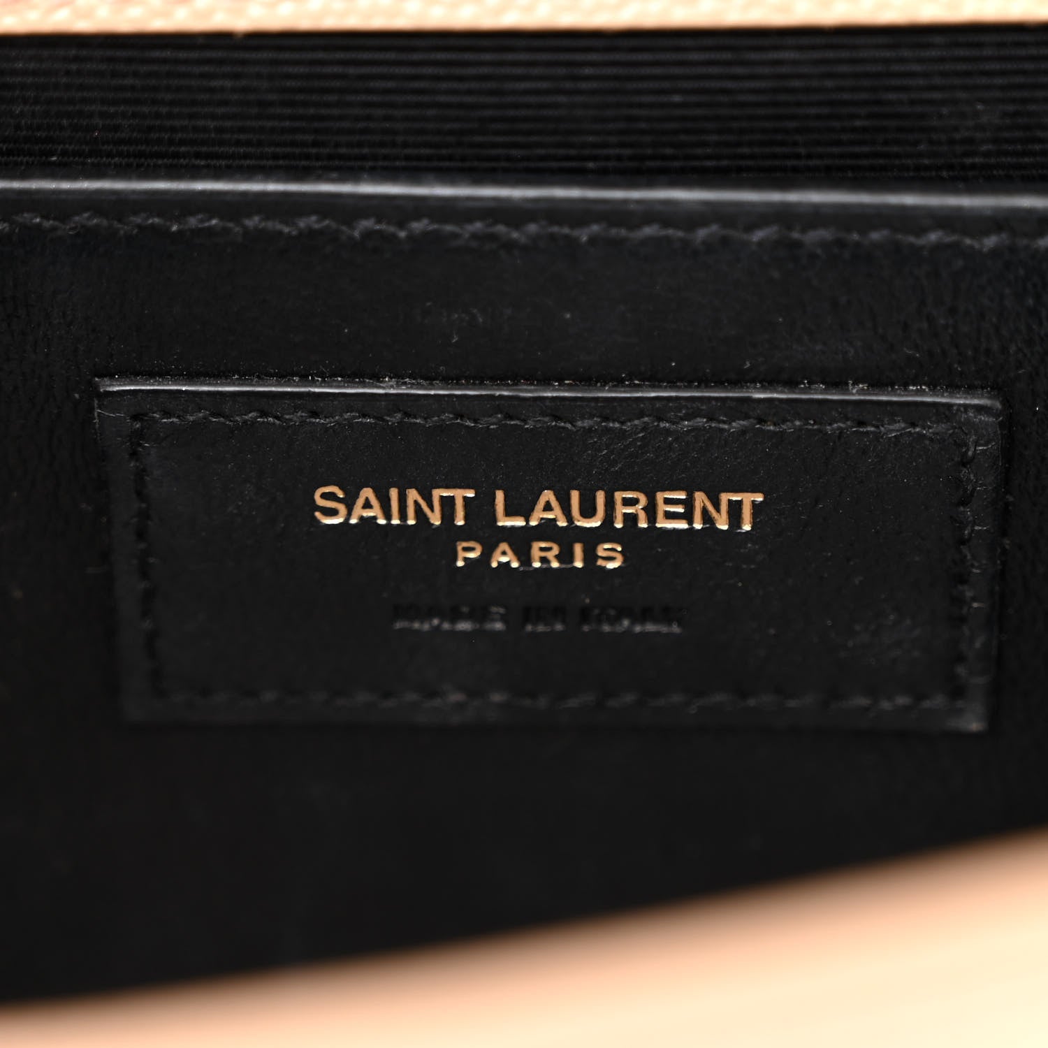 Saint Laurent Grain De Poudre Small Monogram Kate Satchel Nude Powder 6 of 11