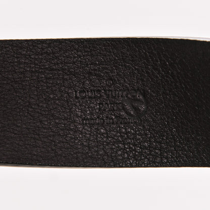 Louis Vuitton Patent LV Frame Belt 85 34 Amarante 5 of 6