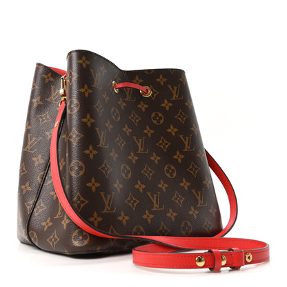 Louis Vuitton Monogram Neonoe MM Coquelicot 3 of 10