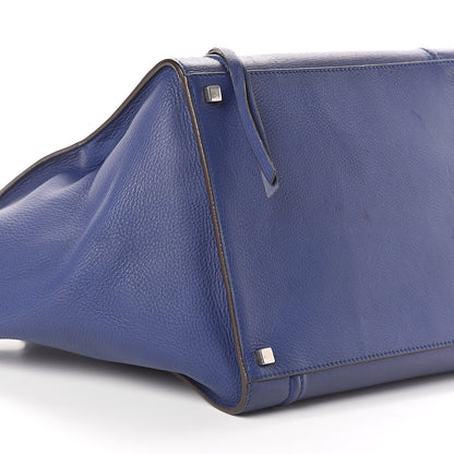 Celine Supple Calfskin Medium Phantom Luggage Indigo 8 of 9