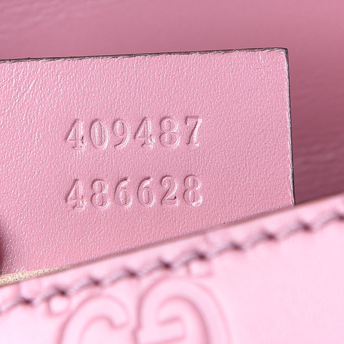 Guccissima Small Padlock Shoulder Bag Rose Baby Candy