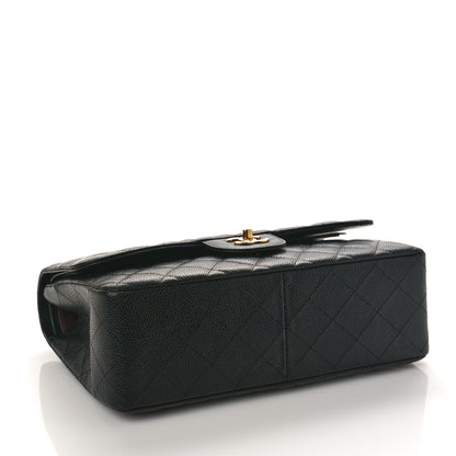 Chanel Caviar Quilted Jumbo Double Flap Black 4 of 9