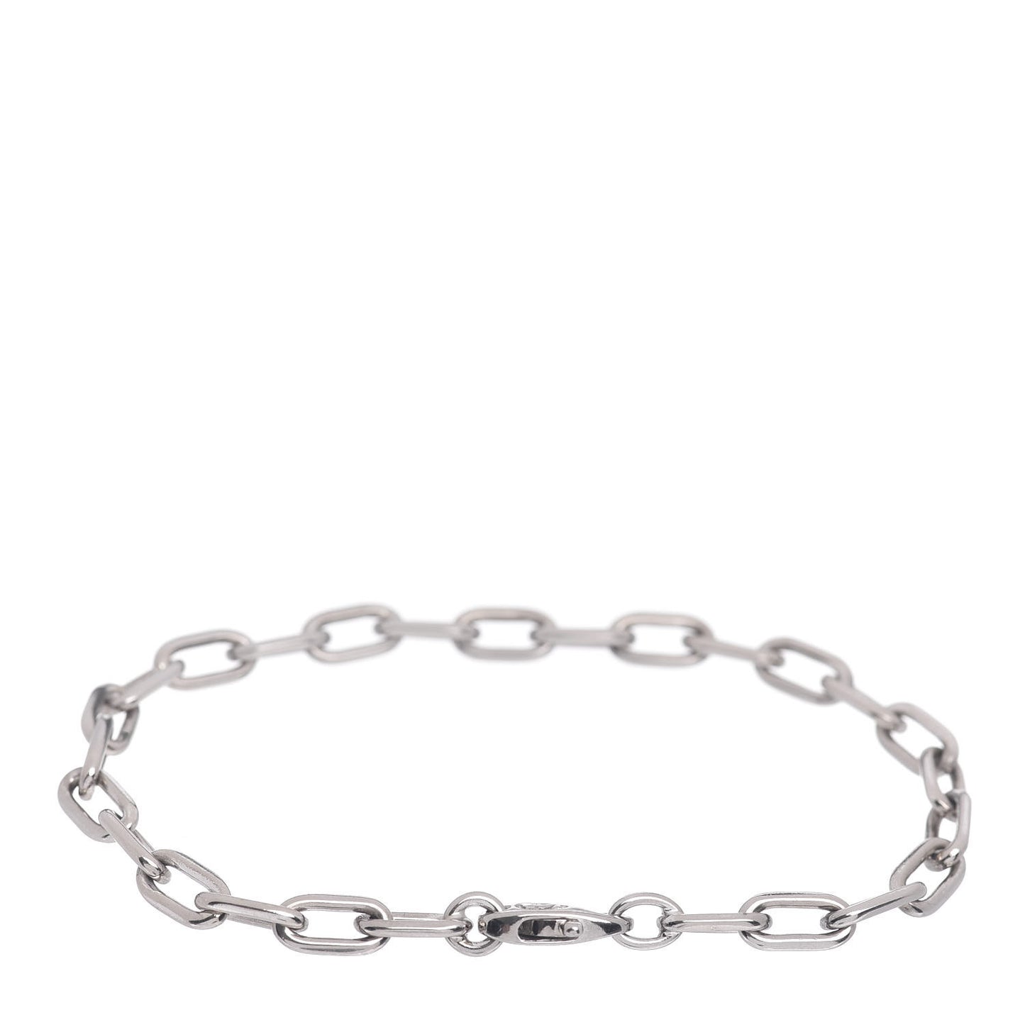 18K White Gold Spartacus Chain Bracelet