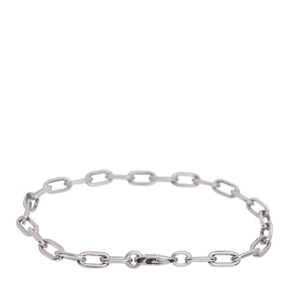 Cartier 18K White Gold Spartacus Chain Bracelet 3 of 4