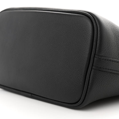 Louis Vuitton Calfskin Lock and Walk Bucket Black 10 of 10