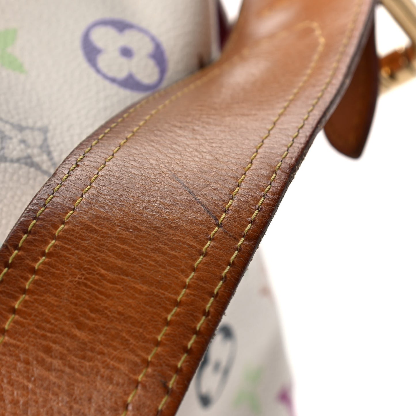Monogram Multicolor Petit Noe White