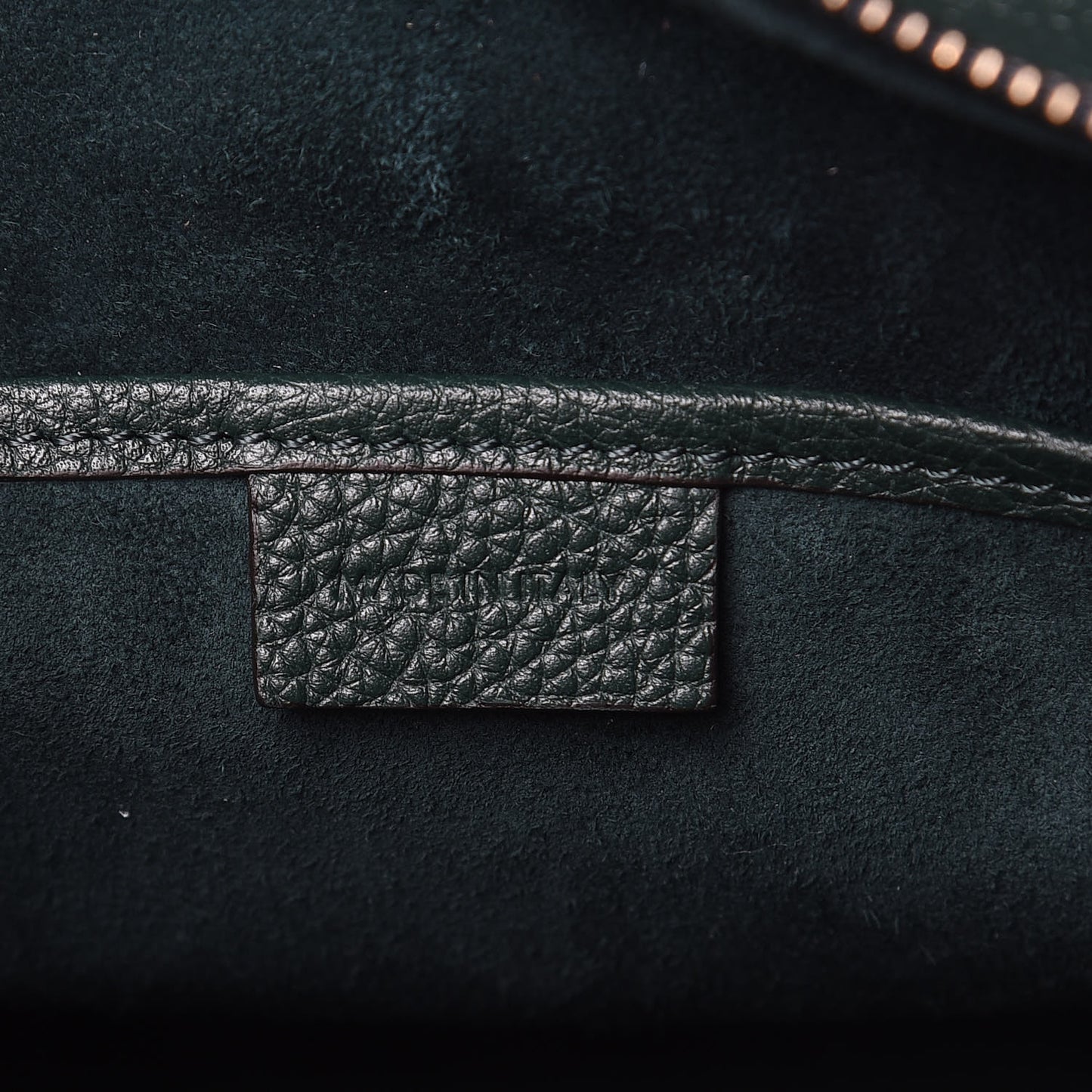 Drummed Calfskin Nano Luggage Amazone