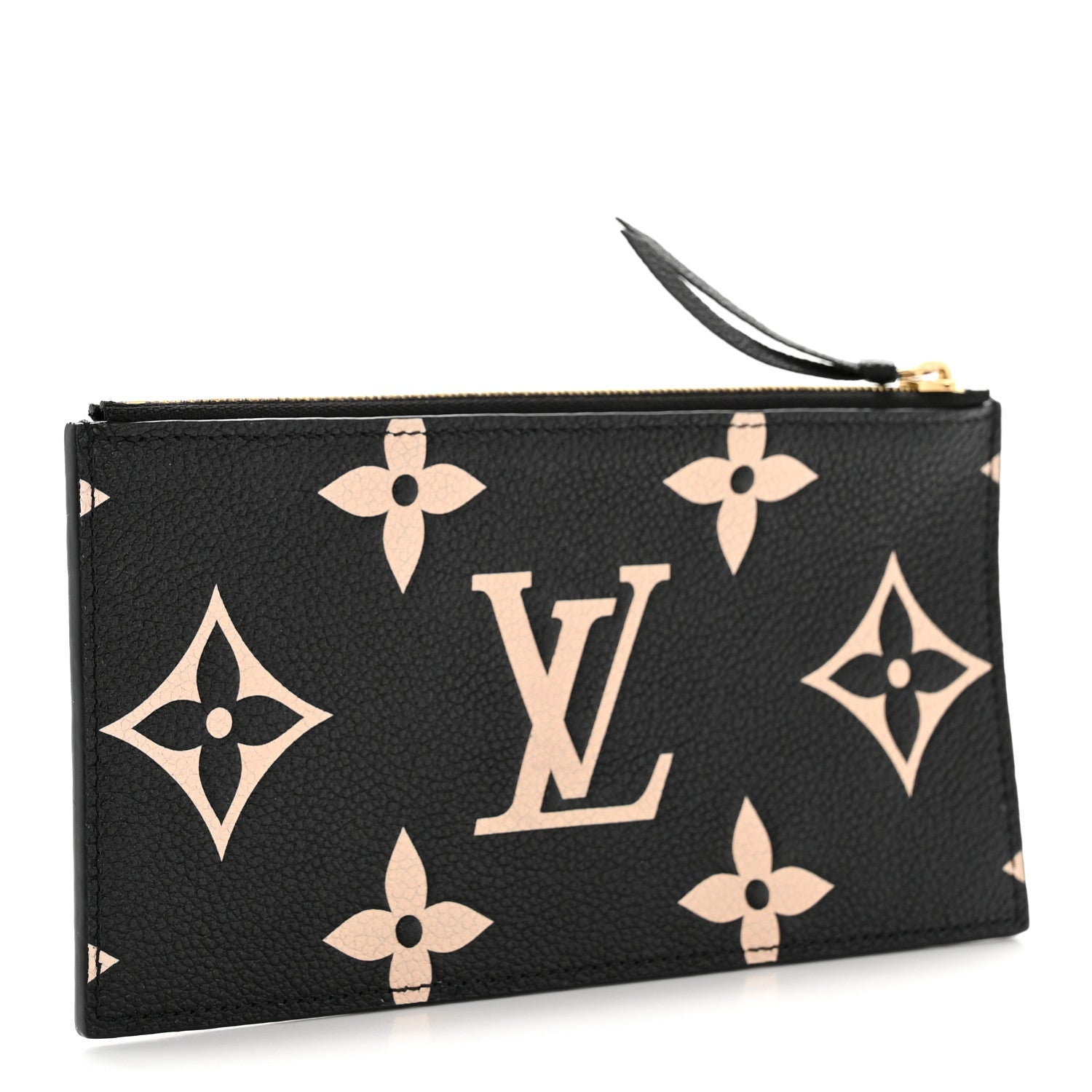 Louis Vuitton Empreinte Monogram Giant Crafty Pochette Felicie Zippered Insert Black 3 of 8