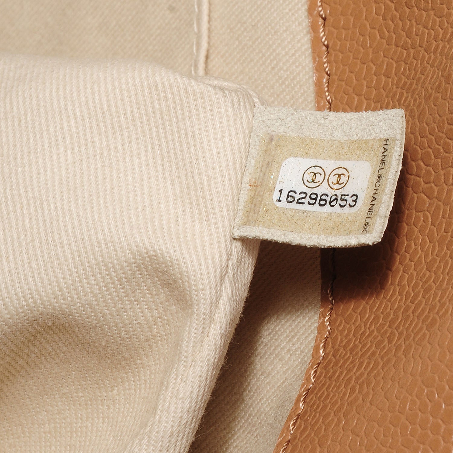 Chanel Caviar CC Timeless Shoulder Bag Dark Beige 7 of 7