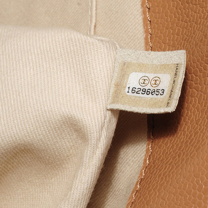 Chanel Caviar CC Timeless Shoulder Bag Dark Beige 7 of 7
