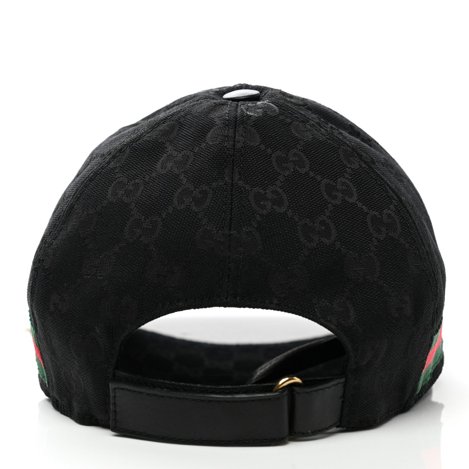 Gucci Monogram Web Baseball Hat L Black 6 of 9