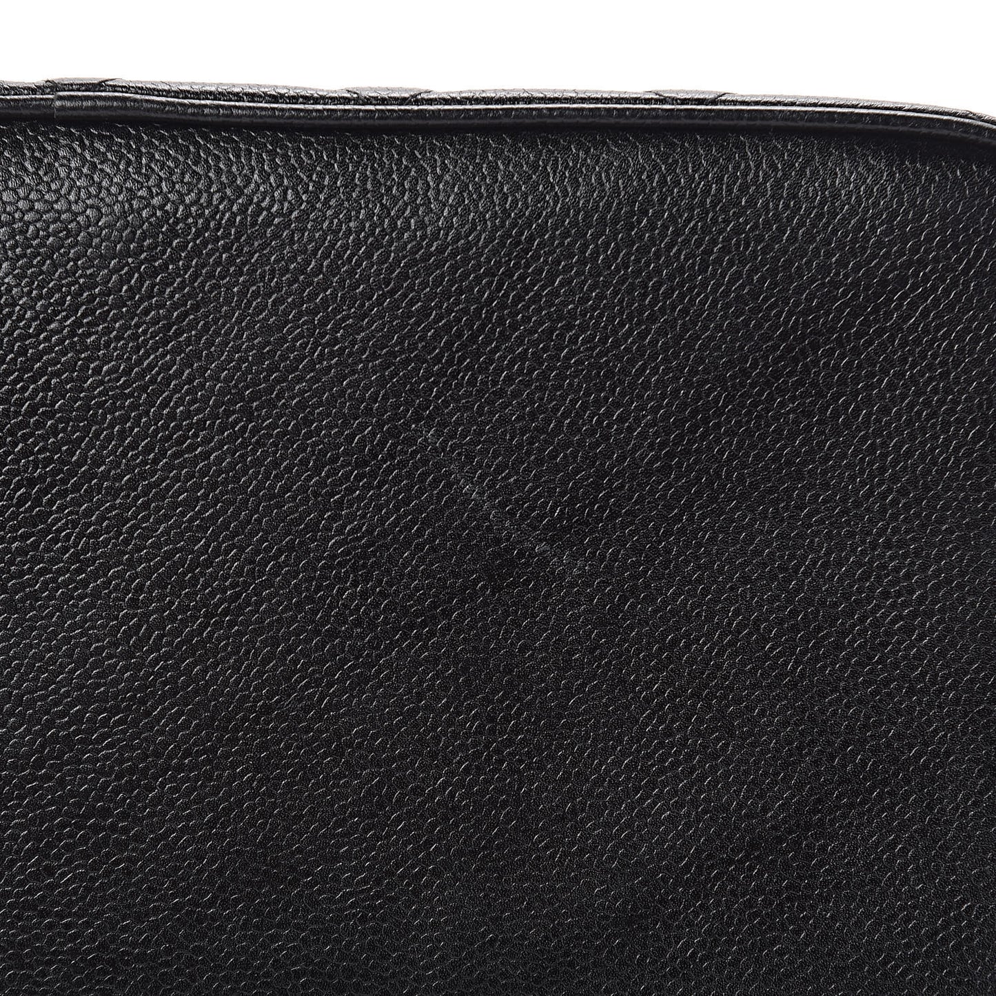 Caviar Quilted Medallion Tote Black