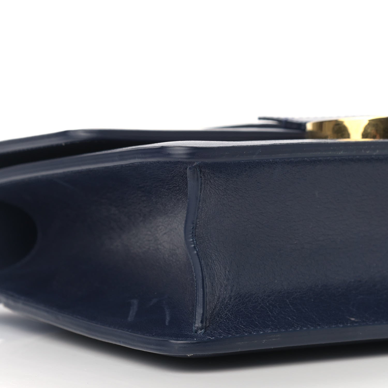 Christian Dior Smooth Calfskin 30 Montaigne Flap Bag Navy 7 of 10