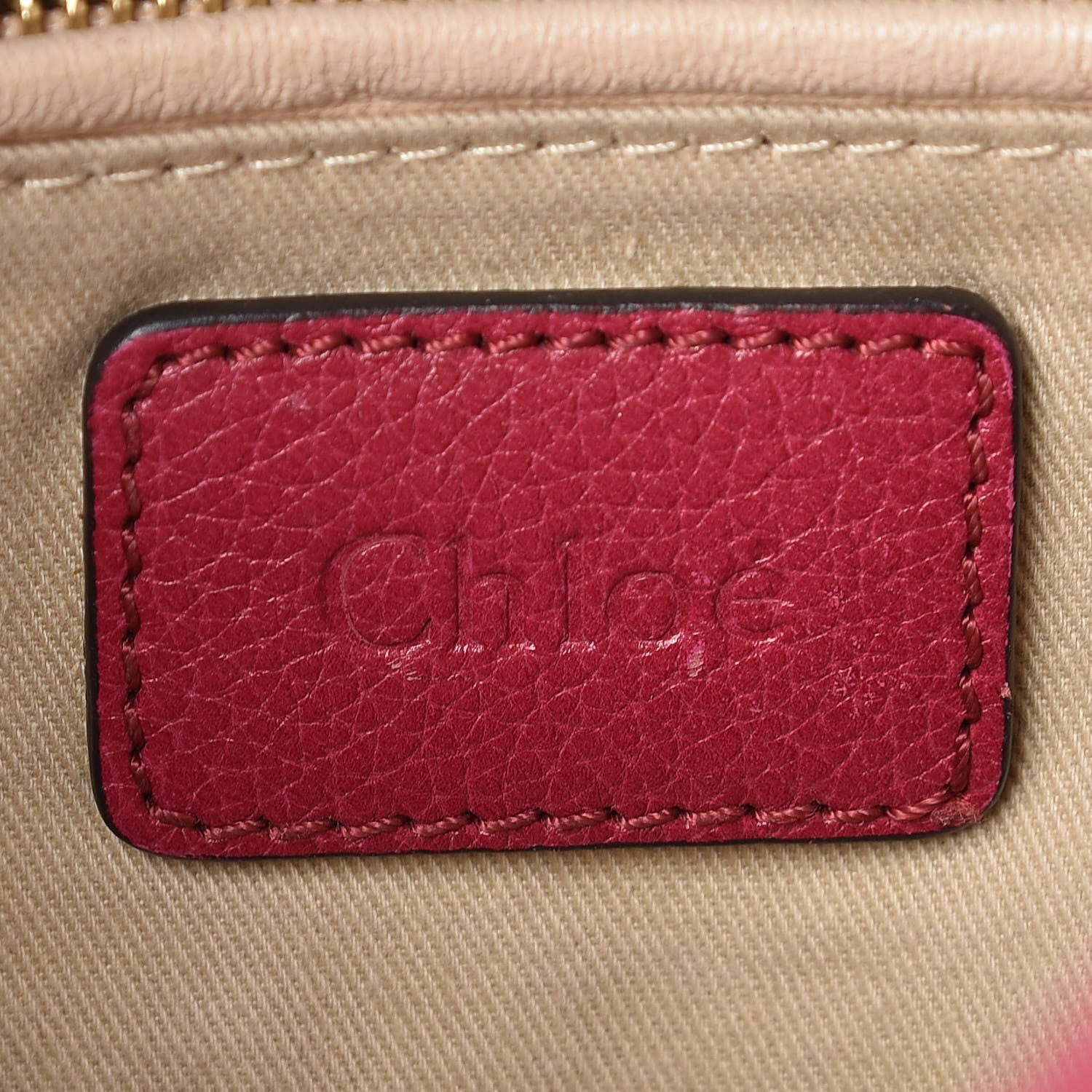 Chloe Calfskin Small Paraty Berry Cupcake 8 of 10